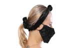 3Pcs Hairband with Face Mask Set