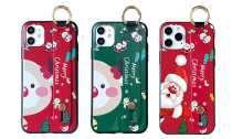 iPhone Christmas Wristband Mobile Phone Case