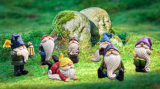 Set Of 7PCS Garden Gnomes Figurines 