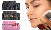 24 Makeup Brushes to Send Brush Bag