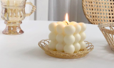  One or Two Scented Bubble Cube Candle
