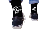 One or Two Unisex Letter Printed Funny Socks