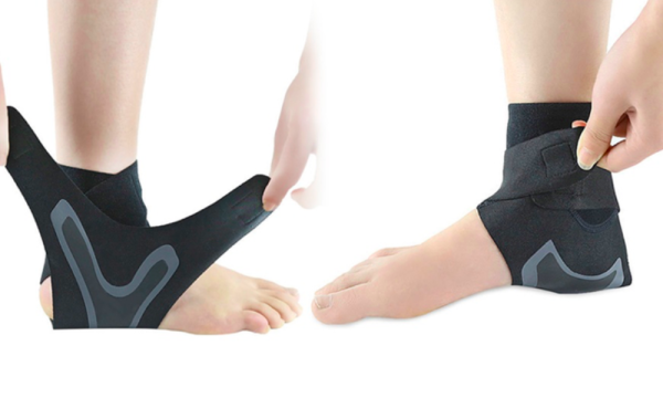 One or Two Lightweight Ankle Support Brace in Choice of Size