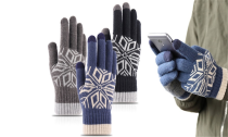 Men's Touch Screen Knitted Gloves