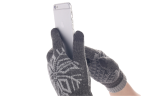 Men's Touch Screen Knitted Gloves