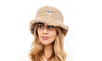 Women Teddy Faux Fur Bucket Hat