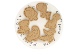 6Pcs/set Dinosaur Cookie Molds