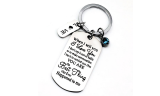 “When I Tell You I Love You ” Valentines Day Keychain Gifts