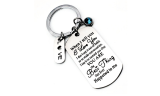 “When I Tell You I Love You ” Valentines Day Keychain Gifts