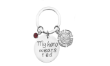 My Hero Keychain Gift For  firefighter or Police