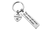  No One Can Ever Fill Your Shoes Enjoy Retirement   Keychain Gift 