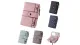 Womens Leather Credit Card Holder Bifold Wallet
