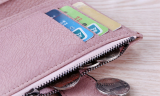 Womens Leather Credit Card Holder Bifold Wallet