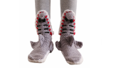Crocodile  Winter Warm Knit Floor Sock