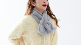 Women's Winter Faux fur Plush Scarf 