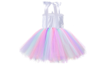 Girls Tutu Sequin Unicorn Dress With Unicorn headband