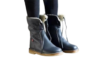 Woman Winter Warm Lace Up Boots