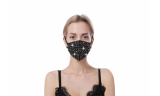 6-Pack Rhinestone Bling Face Masks