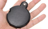 Handheld Folding  Pocket Magnifier with Leather Case