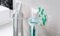 One Or Three Disc Toothbrush Holder