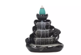 Waterfall Backflow Incense Burner with 60 incense Cones