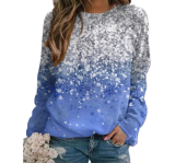 Women's Print Sweatshirt Pullover