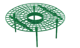 Round Plastic Strawberry Plant Cages & Supports