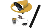 Flip and Slide Bucket Lid Mouse Trap 