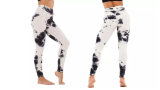 Women's Tie Dye Tummy Control Butt Lift Yoga Pants