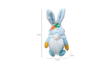 Easter Faceless Gnome Rabbit Doll