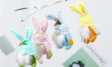 Easter Faceless Gnome Rabbit Doll