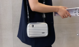 Women Suitcase Box Shape Crossbody Shoulder Bag