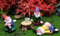 MIni Garden Dwarf Gnomes Decorations