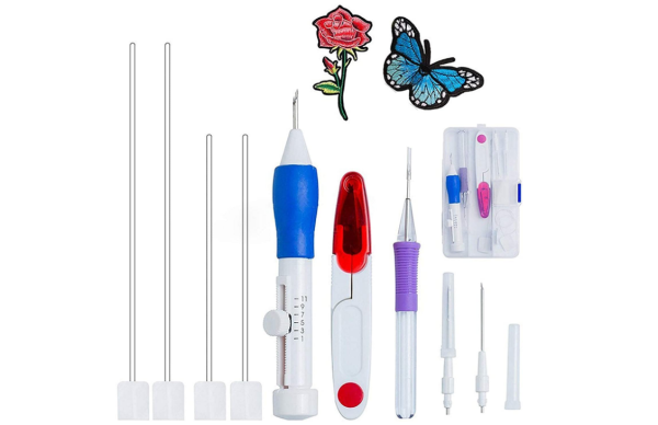  Magic Embroidery Pen Punch Needles Kits