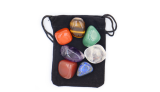 7 Chakra Gemstones Stones With Storage Bag