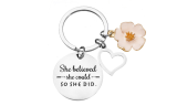 Inspirational Quote Keychain Gift