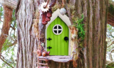 6pcs Fairy Tale Door Miniature Tree Decoration