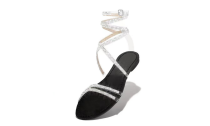 Women's Rhinestone Flat Heel Open Toe Sandals