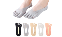 Womenr Five-Finger Invisible Socks