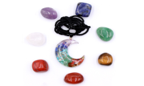 8 PCS Chakra Stones Healing Crystals Set