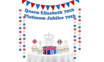 20Pcs Queen’s Platinum Jubilee Party Set