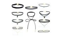 6 Or 10 PCS Choker Necklace Set