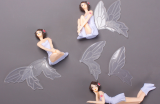 3pcs Fairy Shaped Decorative Object