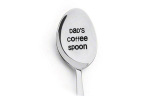3Pcs Engraved Slogan Graphic Coffee Spoons