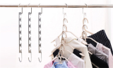  Stainless Steel Clip Stand Clothes Hanger