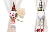 Christmas Curtain Tiebacks Buckle