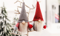 2Pcs Christmas Gnome Doll Ornaments