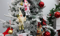 Christmas Standing Pose Santa Claus Doll  Decoration