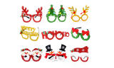 6 Or 9Pcs Glasses Frame Xmas Party Decoration 