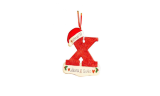 Christmas Tree 26 Letters Decoration Pendant